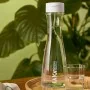 Bouteille filtrante à Eau Laica GlaSSmart en verre  chez affariyet pas cher