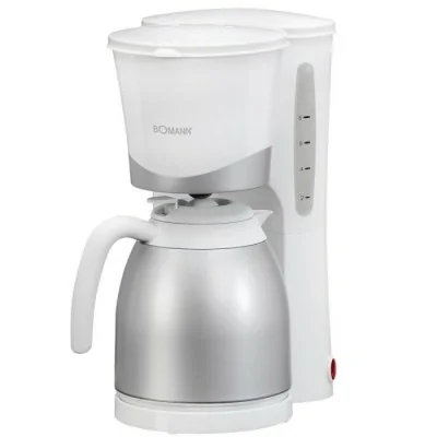 Cafetière Électrique Isotherme Bomann -Blanc