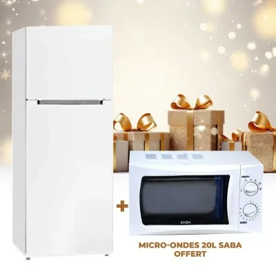 Réfrigérateur SABA Double Portes NoFrost -Blanc