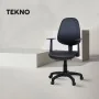 Chaise Secrétaire TEKNO + ACC Base Noir   chez affariyet pas cher