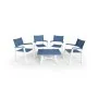 Salon GIGTHIS SOTUFAB (4 Fauteuil miami +Table Central Park )