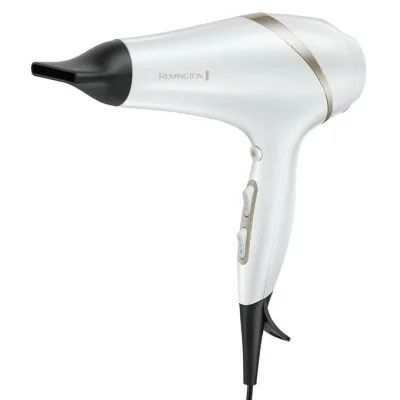 Sèche-Cheveux HYDRAluxe 2300W AC Moteur Remington -Blanc chez affariyet pas cher
