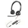Micro Casque Filaire HP Poly Blackwire 3325 - Noir