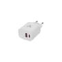 Chargeur SBOX HC-693 2 Ports USB A / Type-C 20W - Blanc