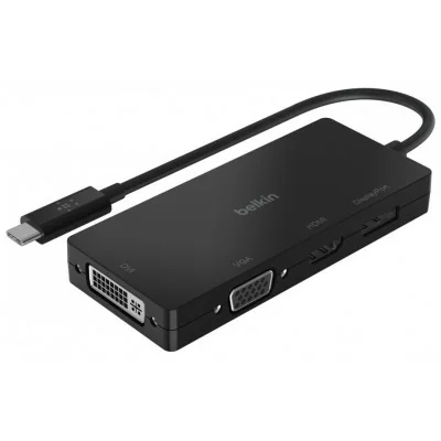 Adaptateur Vidéo BELKIN USB Type C Vers HDMI VGA Displayport et DVI