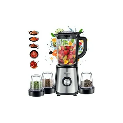 Blender KENWOOD Avec Broyeurs & Hachoir 1000W -Noir chez affariyet pas cher