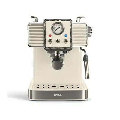 Machine À Café EXPRESSO 1350W LIVOO -Blanc