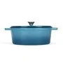 Cocotte Ovale 29cm 4.5l Livoo -Bleu