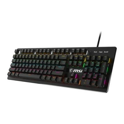 Clavier mécaniques Gamer Filaire MSI FORGE GK300 RGB Bleu - Noir