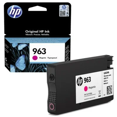 Cartouche Jet d'encre Original Officejet HP 963 - Magenta (3JA24AE)