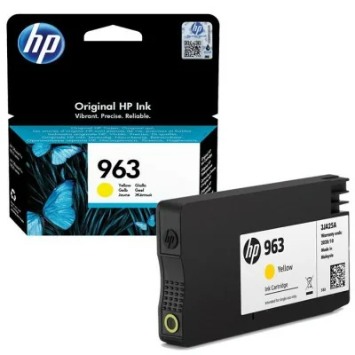 Cartouche Jet d'encre Original Officejet HP 963 - Jaune (3JA25AE)