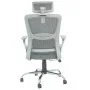 Chaise Directeur Roy Avec Accoudoirs Gris