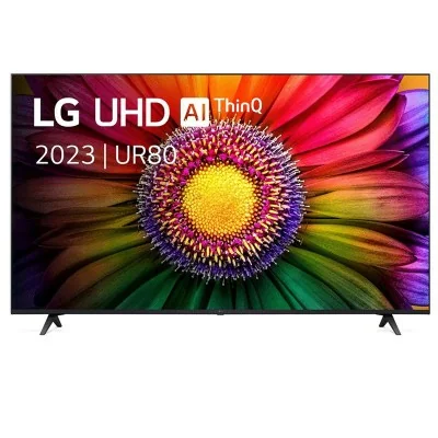 TV LG 55" Smart UR80 UHD 4K Avec Récepteur Intégré