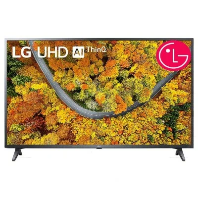 TV LG 55" Smart UP75 LED UHD 4K avec Récepteur Intégré