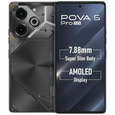 Smartphone TECNO Pova 6 Pro 5G 12Go 256Go - GRIS