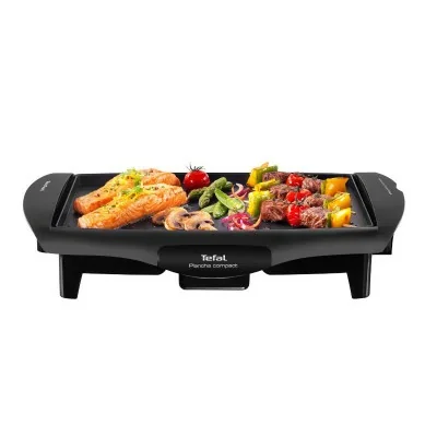 Barbecue Électrique TEFAL Plancha Compact 1800W -Noir chez affariyet pas cher