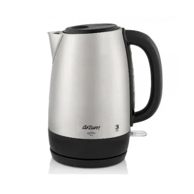 Bouilloire Arzum 2200w 1.7L -Inox & Noir   chez affariyet pas cher