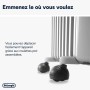 Radiateur À Bain D’huile DELONGHI 2500W -Blanc