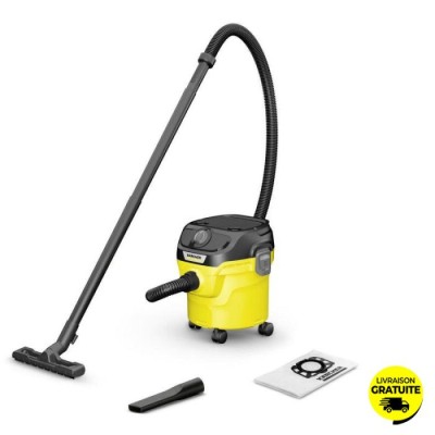 Aspirateur Eau & Poussière KÄRCHER KWD1 1000W -Jaune chez affariyet pas cher