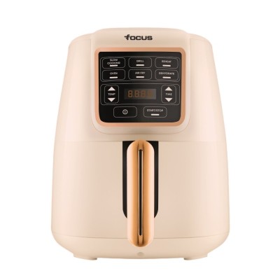 Friteuse Sans Huile FOCUS 4L 1550 W -Blanc chez affariyet pas cher
