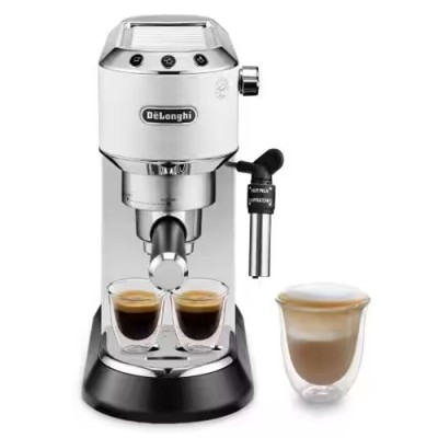 Machine à Café DELONGHI Dosette & Moulu 1300W -Blanc chez affariyet pas cher
