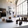 Machine à Café DELONGHI Dosette & Moulu 1300W -Blanc chez affariyet pas cher