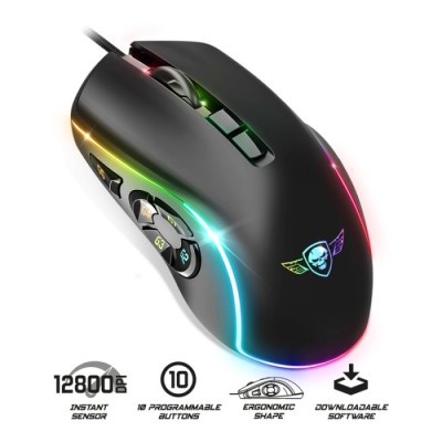 Souris Gamer Filaire SPIRIT OF GAMER ELITE M30 RGB - Noir