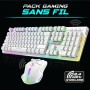 Ensemble Clavier et Souris Gamer SPIRIT OF GAMER ULTIMATE 600 - Blanc
