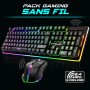 Ensemble Clavier et Souris Gamer SPIRIT OF GAMER ULTIMATE 600 - Noir