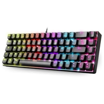 Clavier Gamer Filaire SPIRIT OF GAMER Xpert K150 RGB Switch Bleu - Noir