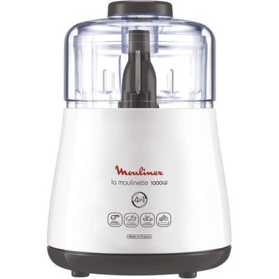 Mini Hachoir Moulinex 1000W -Blanc