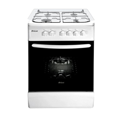 CUISINÉRE À GAZ BOUTAILLE 4 FEUX ORIENT -BLANC chez affariyet pas cher