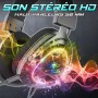 Micro Casque Gamer Filaire SPIRIT OF GAMER ELITE H40 ARTIC RGB - Noir