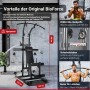 Station de musculation Bio Force HAMMER Finnlo -Noir/anthracite