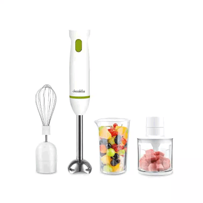 Mixeur Plongeant 4EN1 DECAKILA 600W -Blanc chez affariyet pas cher