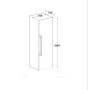 Congélateur Vertical Focus 491L NoFrost -Inox