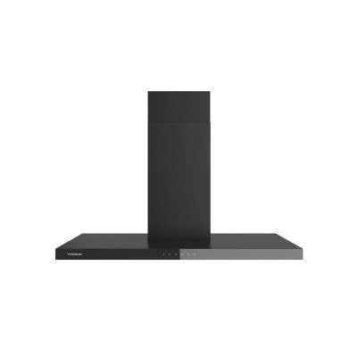 Hotte Décorative PREMIUM 90 cm -Vitro Noir chez affariyet pas cher
