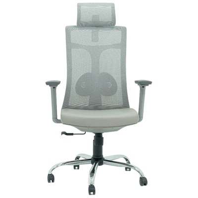 Chaise Directeur Enjoy Avec Accoudoirs + BASE CHROME