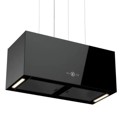 Hotte Centrale PREMIUM Stella 90 cm -Noir chez affariyet pas cher