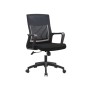 Chaise De Bureau Costa Avec Accoudoirs Noir