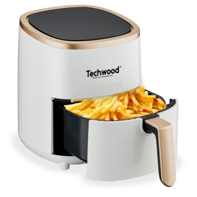 Friteuse Sans Huile TECHWOOD 3.5L -Blanc chez affariyet pas cher