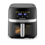 Friteuse digitale sans huile - Air fryer Techwood 8L -Noir  chez affariyet pas cher