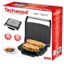 Appareil à Panini TECHWOOD 1800W -Inox chez affariyet pas cher
