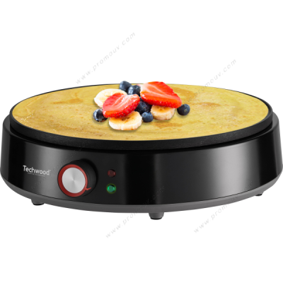 Crêpière TECHWOOD 1200W -Noir