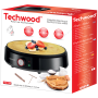 Crêpière TECHWOOD 1200W -Noir