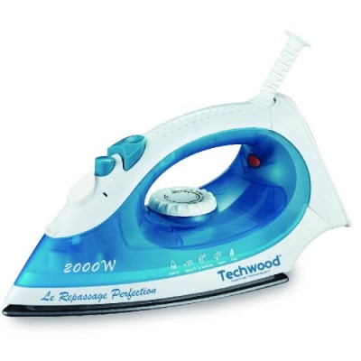 Fer à Vapeur TECHWOOD 2000W -Bleu chez affariyet pas cher