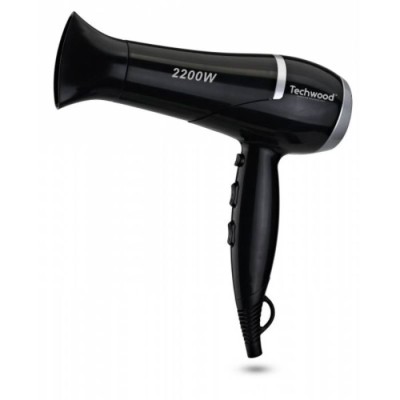 Sèche Cheveux Pro TECHWOOD 2200W -Noir chez affariyet pas cher