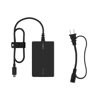 Chargeur Universel BELKIN USB-C Gan Pour Ordinateur Portable 100 W – Noir