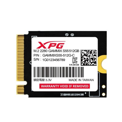Disque Dur Interne ADATA XPG SGAMMIX S55 512Go SSD PCIe Gen4 x4 M.2 2242