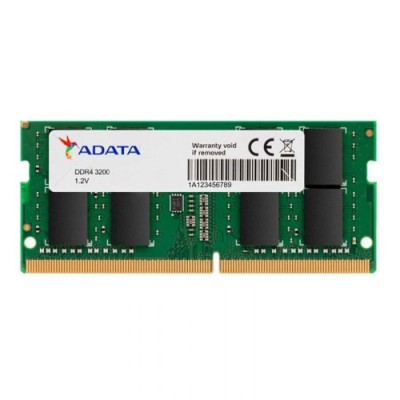 Barrette mémoire ADATA SO-DIMM 8Go DDR4 3200 MHz Pour PC Portable (AD4S32008G22-SGN)